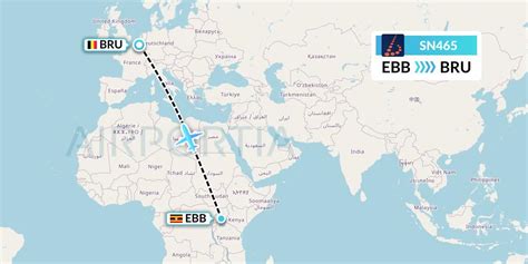 Flight SN465 schedule, Brussels Airlines between BRU and KGL